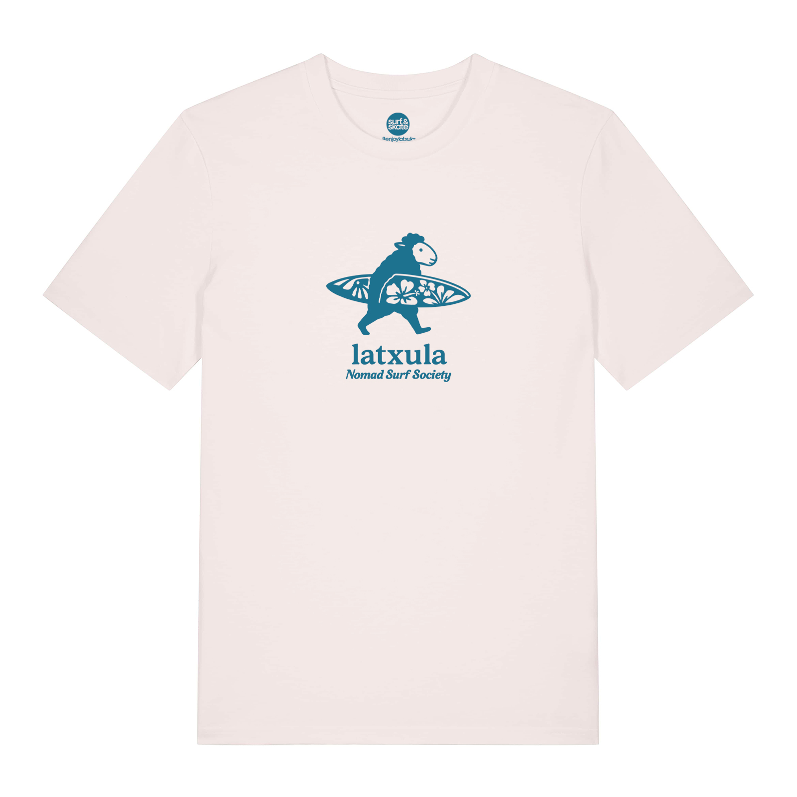 Camiseta ARDI LATXA vintage white