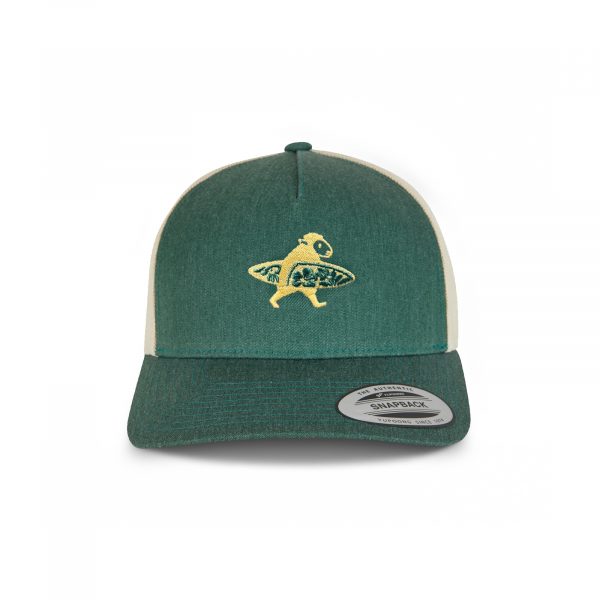 Gorra Retro Trucker ARDI LATXA verde y  beige